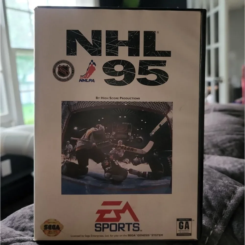 Sega Genesis NHL 95 Game